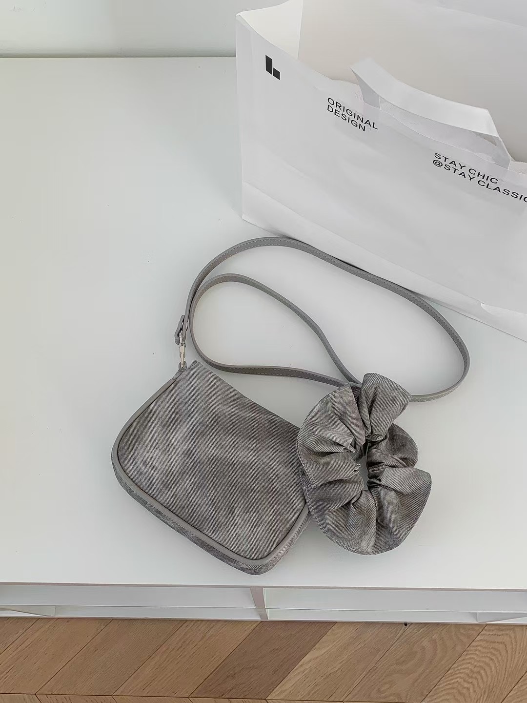 2025 New Mini Square Crossbody Bag for Women Solid Color Casual Shoulder Bag - Image 3