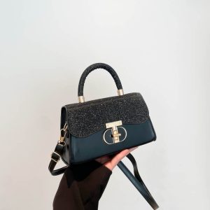Minimalist Chain Small Square Bag for Women 2025 Trendy Handbag Crossbody Shoulder Bag